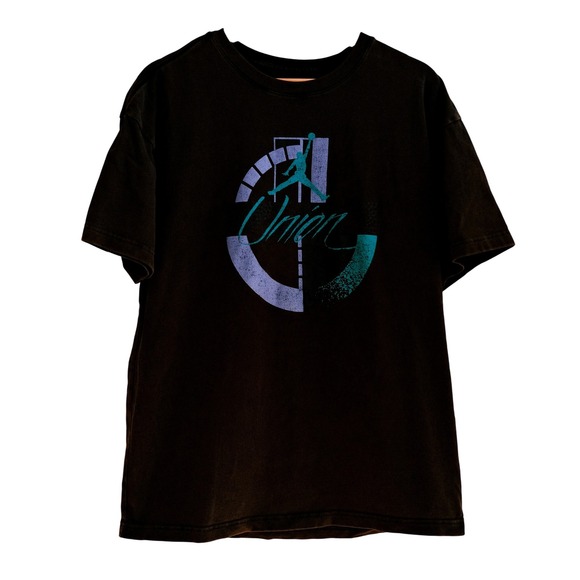 Other - Nike Air‎ Jordan x Union LA Rare Graphic T-Shirt Black Teal M Streetwear Archive